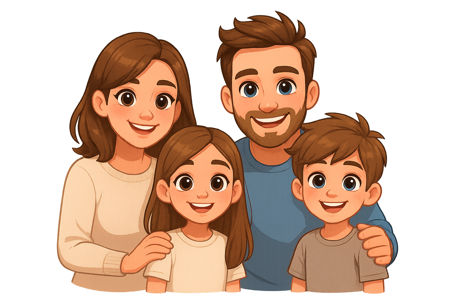 FamilyHub app showing task management, meal planning, and family calendar features on mobile devices