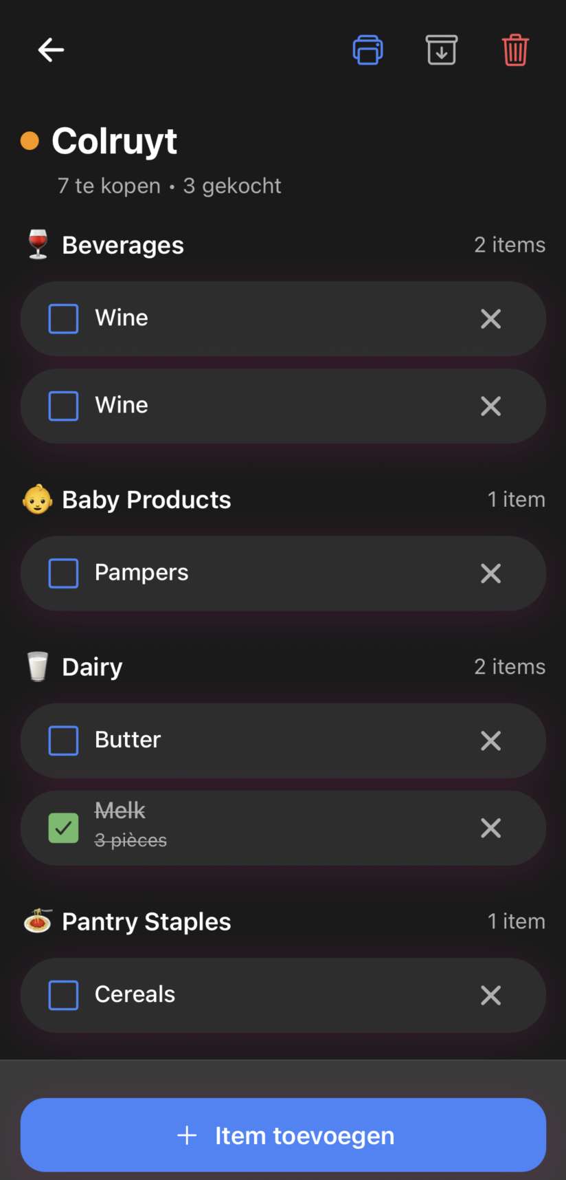 Smart Shopping screenshot